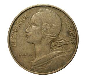 10 сантимов 1963 года — Фото №2