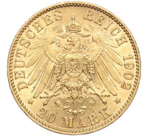 20 марок 1902 года Германия (Пруссия) — Фото №2