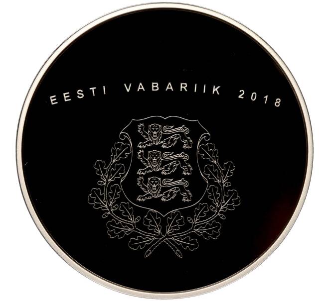 Монета 10 евро 2018 года Эстония «100 лет Эстонии» (Артикул M2-66595)