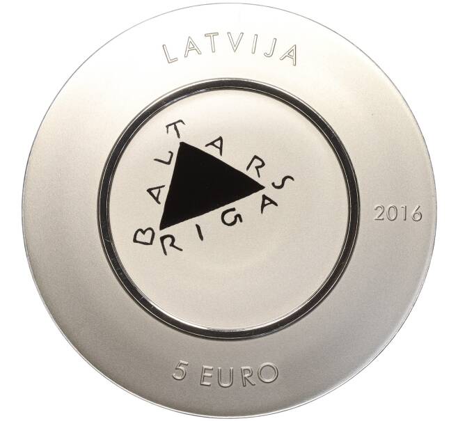 Монета 5 евро 2016 года Латвия «Балтарс — фарфор» (Артикул M2-66599)