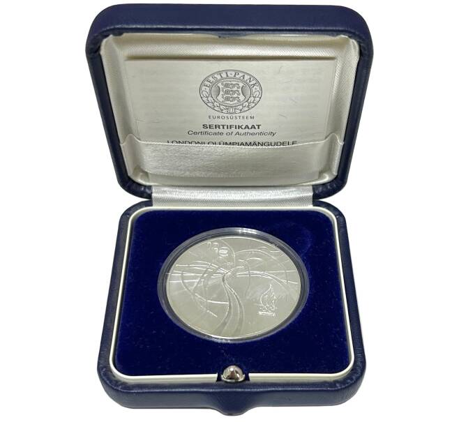 Монета 12 евро 2012 года Эстония «XXX летние Олимпийские Игры 2012 в Лондоне» (Артикул M2-66600)