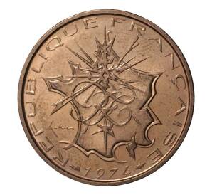 10 франков 1974 года — Фото №1