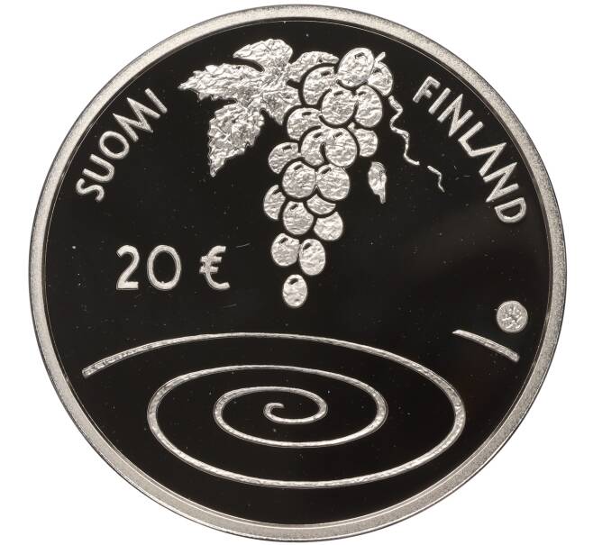 Монета 20 евро 2014 года Финляндия «150 лет со дня рождения Эмиля Викстрема» (Артикул M2-66607)