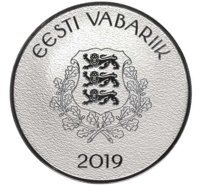 Монета 8 евро 2019 года Эстония «Ганзейские города — Вильянди» (Артикул M2-66611)