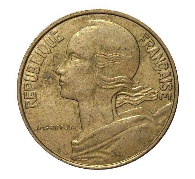 Монета 10 сантимов 1991 года (Артикул: M2-3908) — Фото №2