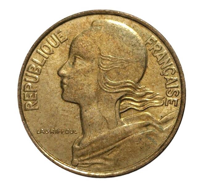 Монета 10 сантимов 1995 года (Артикул: M2-3909) — Фото №2