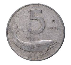 5 лир 1951 года — Фото №1