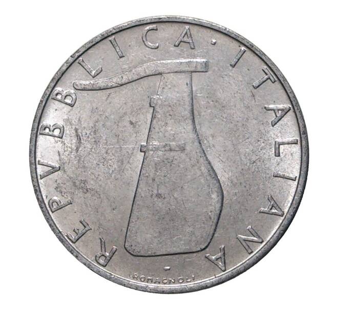 Монета 5 лир 1973 года (Артикул: M2-3915) — Фото №2