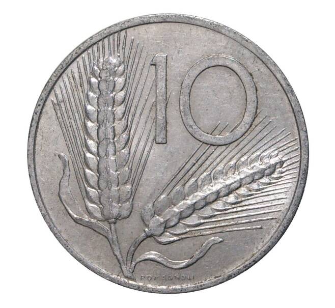 Монета 10 лир 1953 года (Артикул: M2-3916) — Фото №2