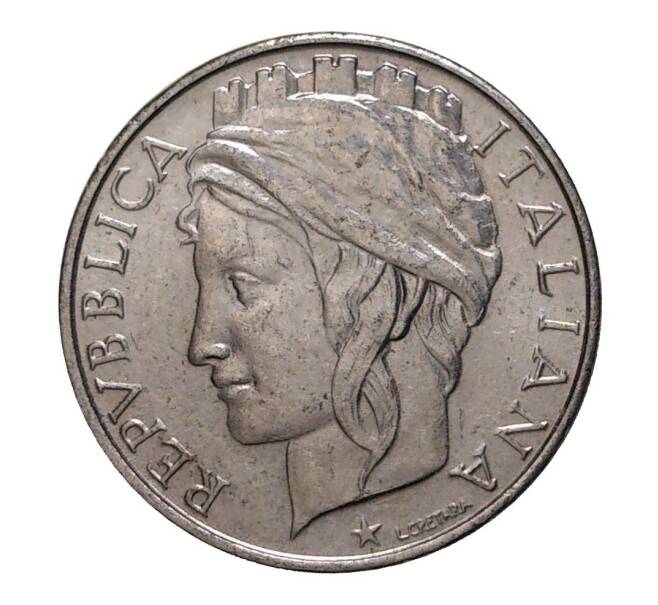 Монета 50 лир 1996 года (Артикул: M2-3918) — Фото №2