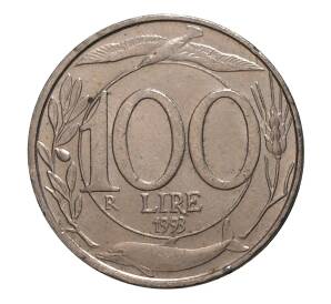 100 лир 1993 года — Фото №1