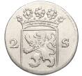 Монета 2 стювера 1768 года Голландская республика — провинция Голландия (Артикул M2-66665)