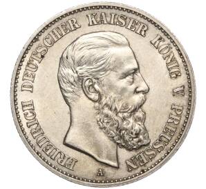 2 марки 1888 года Германия (Пруссия) — Фридрих III — Фото №1