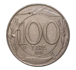 100 лир 1998 года — Фото №1