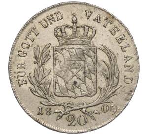 20 крейцеров 1809 года Бавария — Фото №2