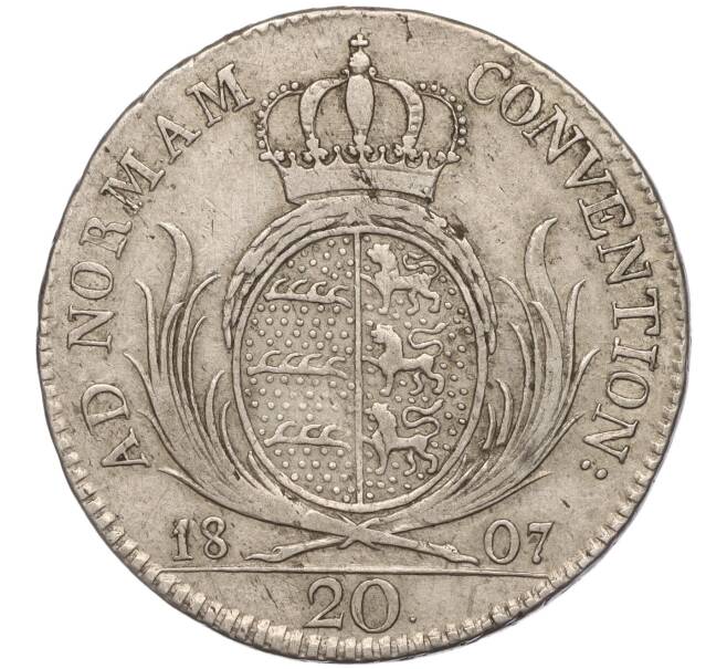 Монета 20 крейцеров 1807 года Вюртемберг (Артикул M2-66702)