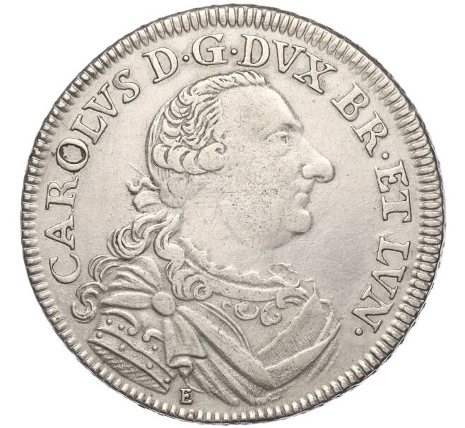 Монета 2/3 талера 1765 года Брауншвейг-Вольфенбюттель (Артикул: M2-66704) — Фото №2