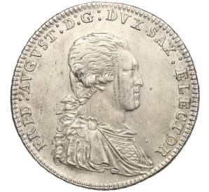 1/3 талера 1791 года Саксония — Фото №1