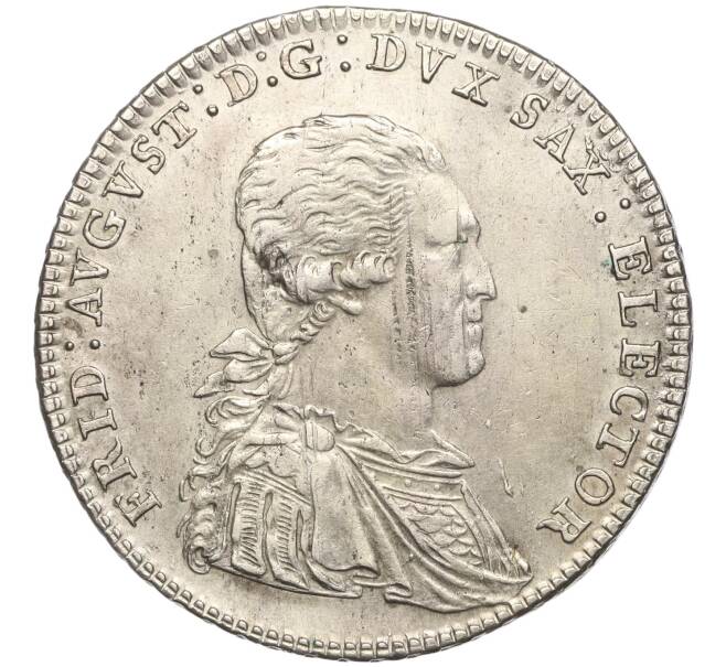 Монета 1/3 талера 1791 года Саксония (Артикул: M2-66705) — Фото №1