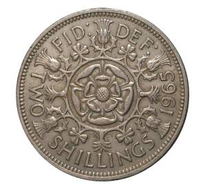 2 шиллинга 1965 года — Фото №1