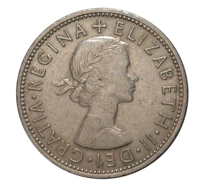 Монета 2 шиллинга 1965 года (Артикул: M2-3937) — Фото №2