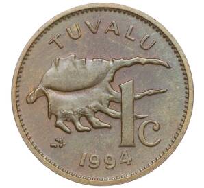 1 цент 1994 года Тувалу — Фото №1