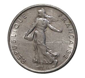 1/2 франка 1968 года — Фото №2