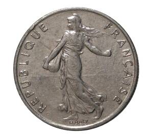 1/2 франка 1975 года — Фото №2