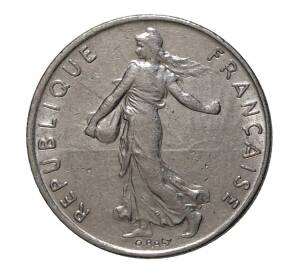 1/2 франка 1978 года — Фото №2