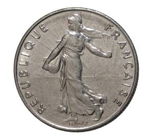 1/2 франка 1985 года — Фото №2