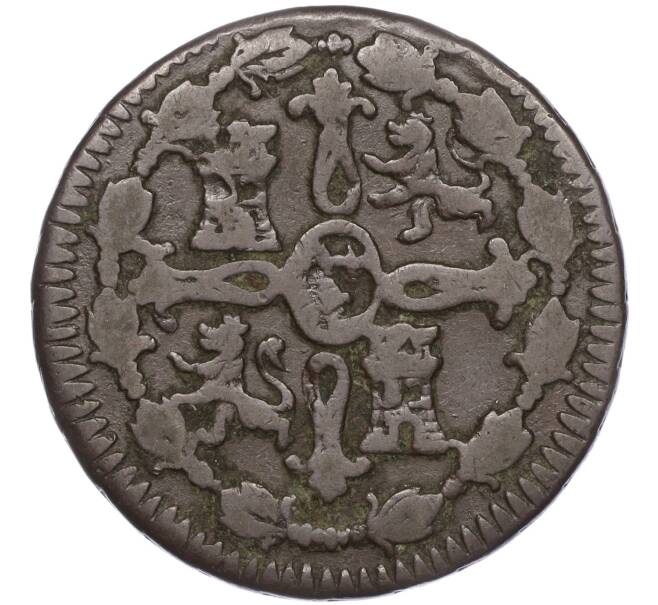 Монета 8 мараведи 1817 года Испания (Артикул K11-97474)