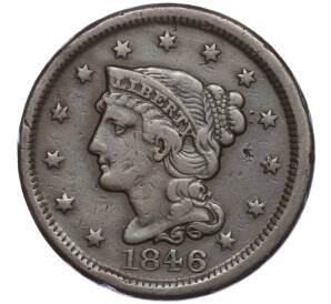 1 цент 1846 года США — Фото №1