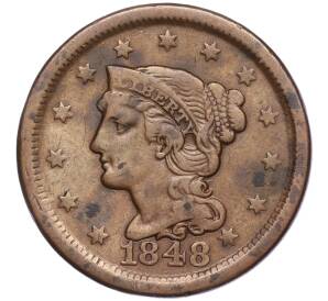 1 цент 1848 года США