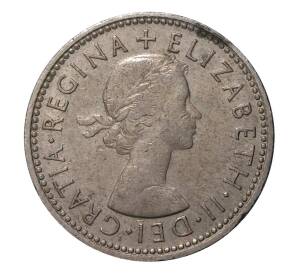 1 шиллинг 1961 года Шотландский герб — Фото №2