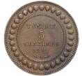 Монета 5 сантимов 1891 года Тунис (Французский протекторат) (Артикул K11-97496)