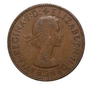 1/2 пенни 1965 года — Фото №2