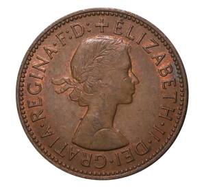 1/2 пенни 1966 года — Фото №2