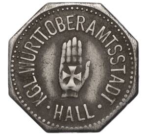 10 пфеннигов 1918 года Германия — город Халль (Нотгельд) — Фото №1