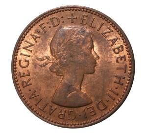 1/2 пенни 1967 года — Фото №2