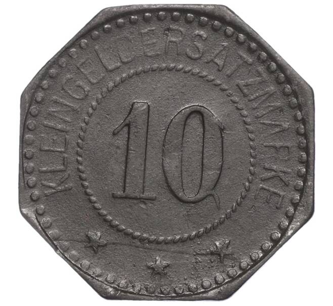 Монета 10 пфеннигов 1917 года Германия — город Ротенбург в Баварии (Нотгельд) (Артикул: K11-97531) — Фото №2