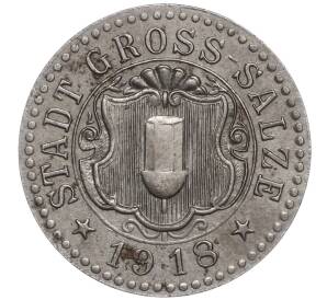 10 пфеннигов 1918 года Германия — город Грос-Зальце (Нотгельд) — Фото №1