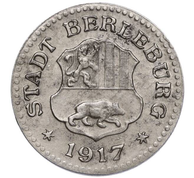 Монета 10 пфеннигов 1917 года Германия — город Берлебург (Нотгельд) (Артикул: K11-97537) — Фото №1
