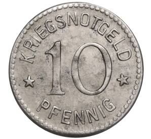 10 пфеннигов 1917 года Германия — город Берлебург (Нотгельд) — Фото №2
