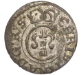 Монета 1 солид 1653 года Шведская оккупация Риги — королева Кристина (Артикул K11-97619)