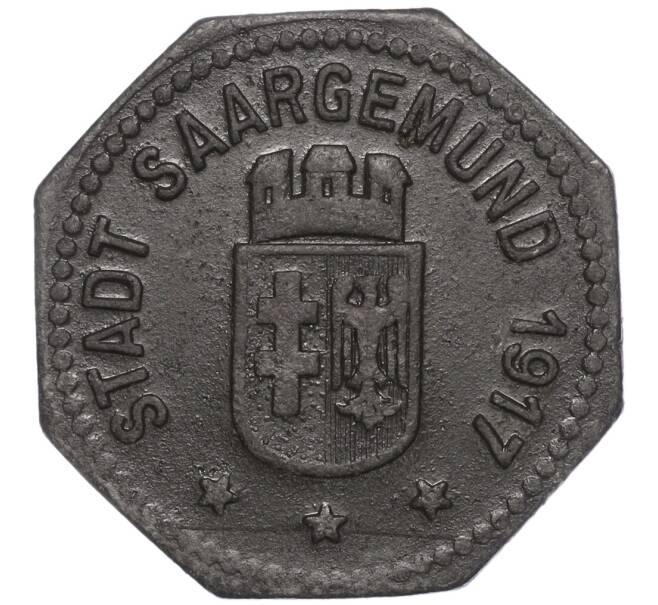 Монета 10 пфеннигов 1917 года Германия — город Сааргемюнд (Нотгельд) (Артикул: K11-97645) — Фото №1