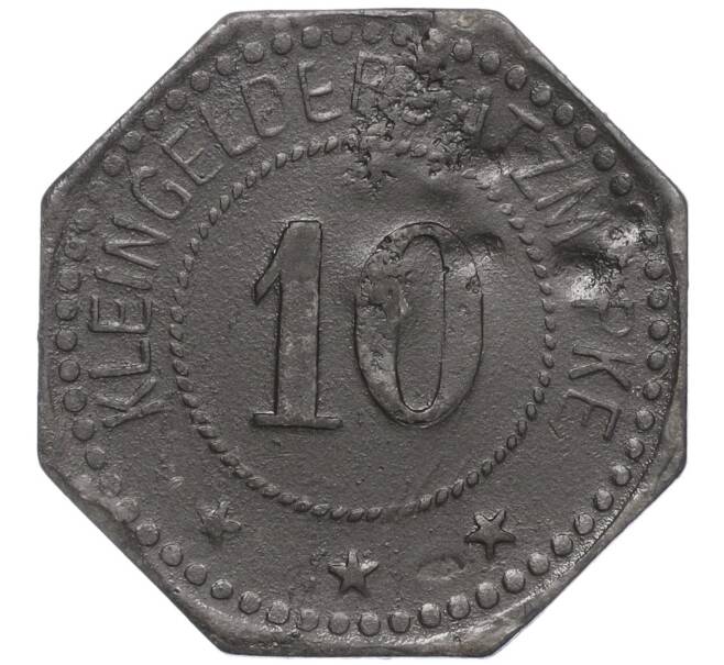 Монета 10 пфеннигов 1917 года Германия — город Шлеттштадт (Нотгельд) (Артикул: K11-97651) — Фото №2