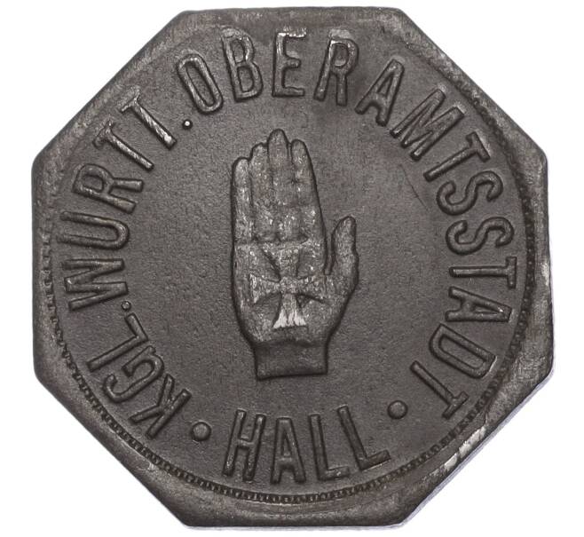 Монета 10 пфеннигов 1918 года Германия — город Халль (Нотгельд) (Артикул: K11-97653) — Фото №1