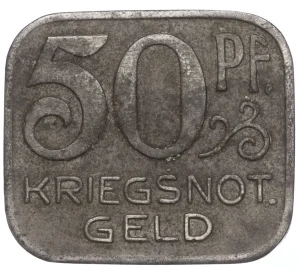 50 пфеннигов 1918 года Германия — город Халль (Нотгельд)