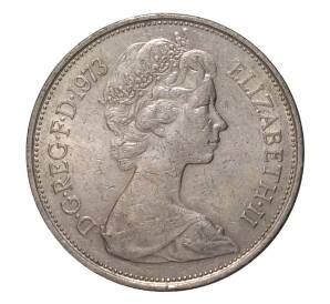 10 новых пенсов 1973 года — Фото №1