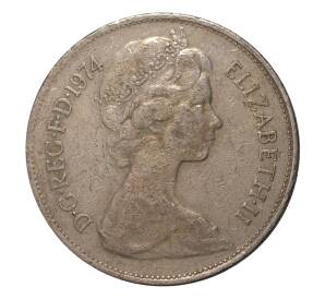 10 новых пенсов 1974 года — Фото №1